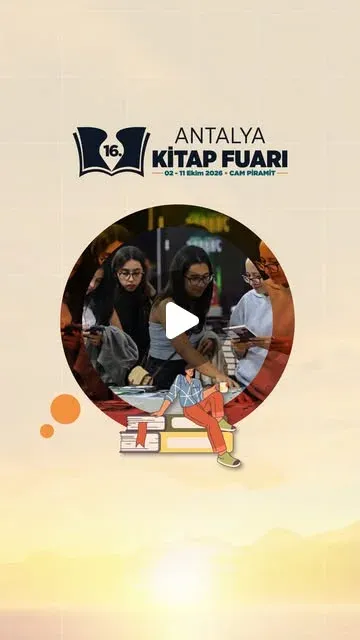 16. Antalya Kitap Fuarı, Cam Piramit’te başladı! 📚 — Antalya Büyükşehir Belediyesi (Instagram)