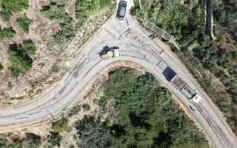 Yeşilöz’de 5 kilometrelik hatta sathi kaplama — Alanya Belediyesi kaynak görseli