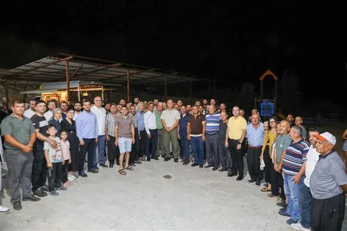 Özçelik, Gözüküçüklü sakinleriyle buluştu — Alanya Belediyesi kaynak görseli