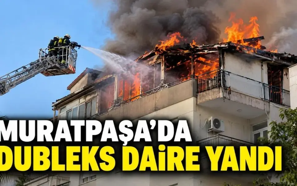 Muratpaşa’da dubleks dairede yangın: Bina tahliye edildi — Yeni Alanya Gazetesi