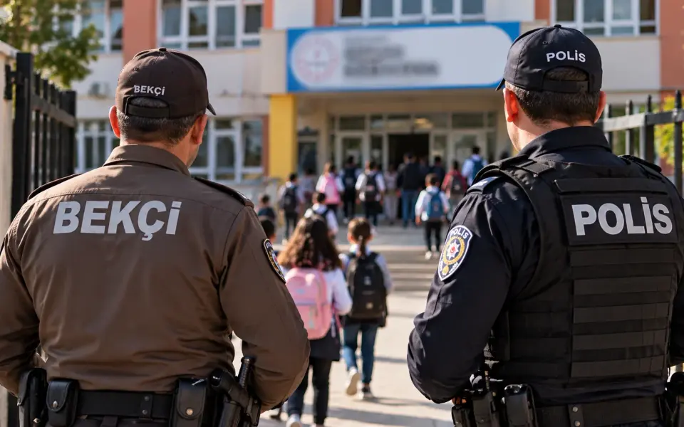 Alanya’da risk grubundaki 63 okula güvenlik görevlisi verildi