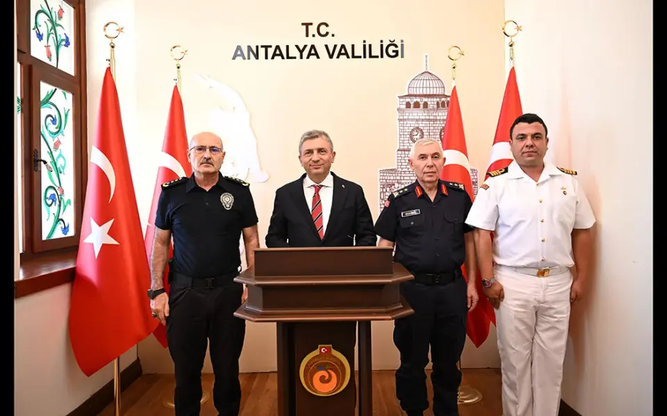 Antalya’nın ağustos güvenlik bilançosu açıklandı: 12 bin asayiş olayı, 1081 narkotik operasyonu