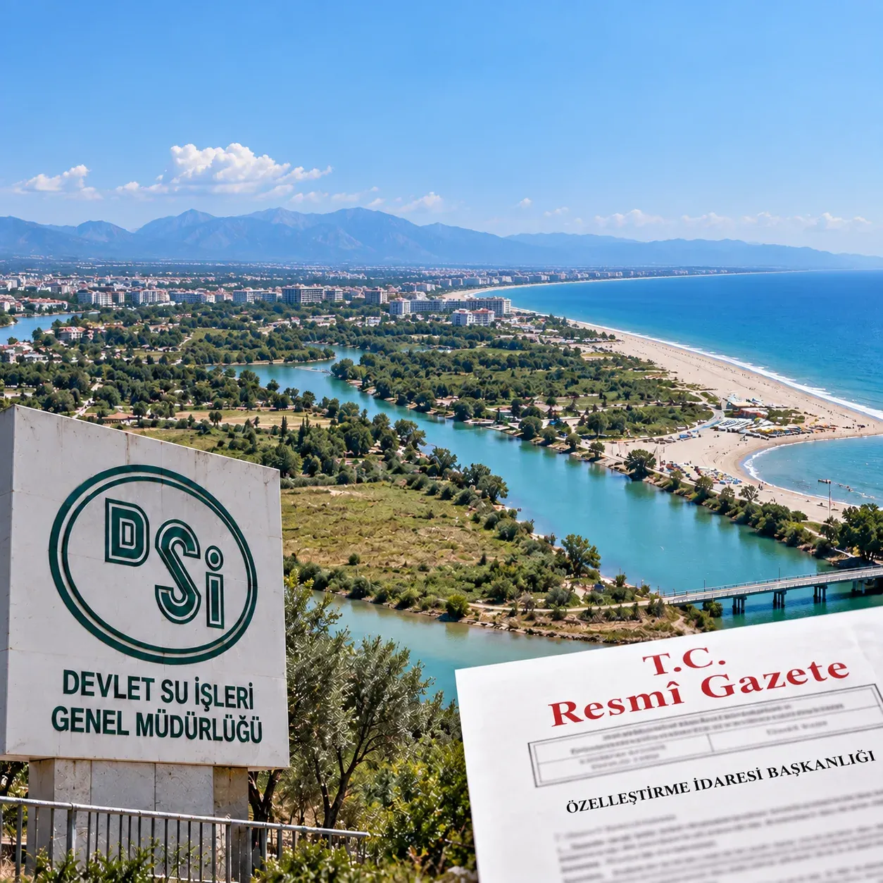 Manavgat Ilıca’daki 4 DSİ parseli özelleştirme kapsamına alındı