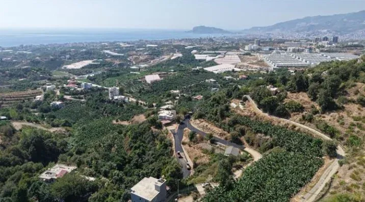 Yaylalı Mahallesi’nde 2,5 kilometrelik sıcak asfalt çalışması