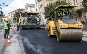 Asphaltarbeiten in Mahmutlar eine Woche früher abgeschlossen: 19.400 Tonnen Asphalt eingebaut