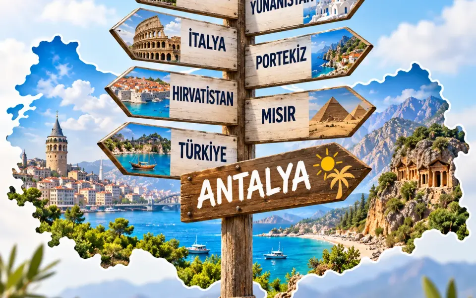 Antalya turizminde Avrupa alarmı: İlk 30 pazarın 26’sında düşüş