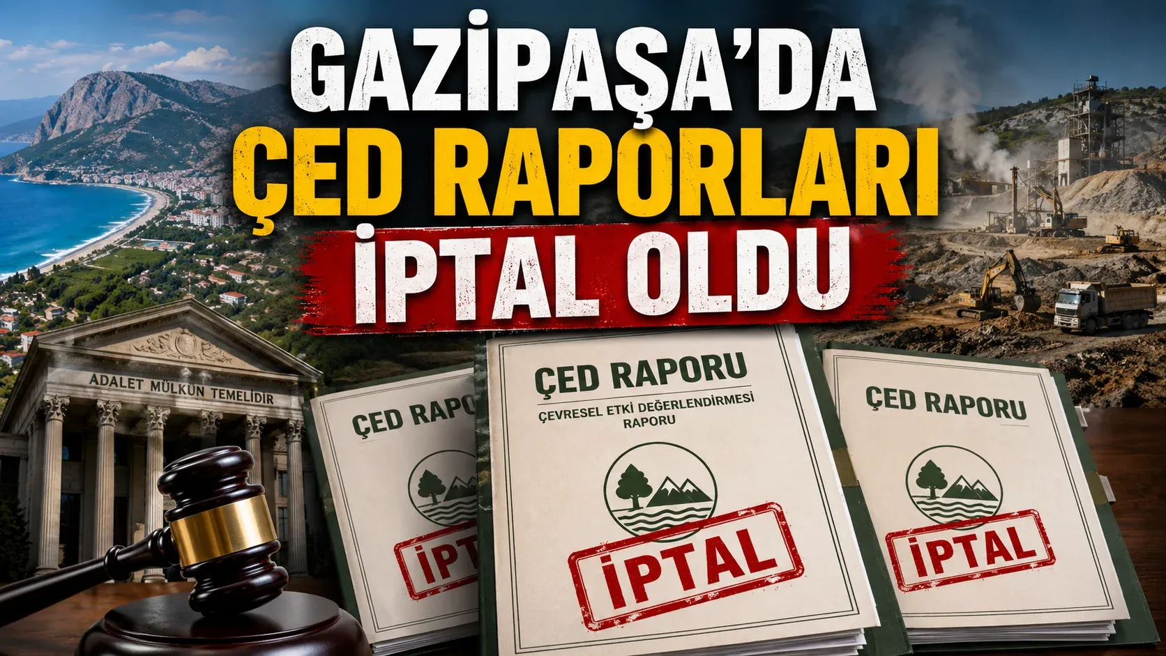 Gazipaşa Koru’da 4 otelle ilgili ÇED kararları iptal edildi
