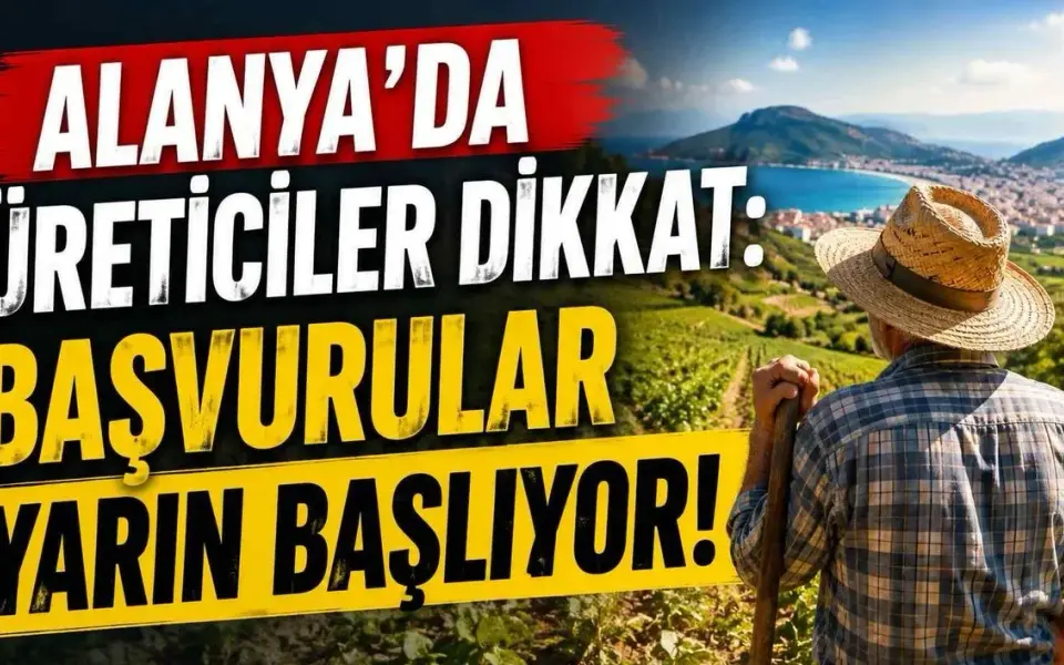 Alanya’da ÇKS başvuruları 1 Eylül’de başlıyor