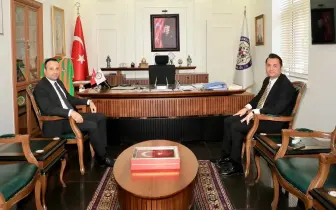 Başsavcı Vekili Kocahan’dan Kaymakam Öztürk’e ziyaret