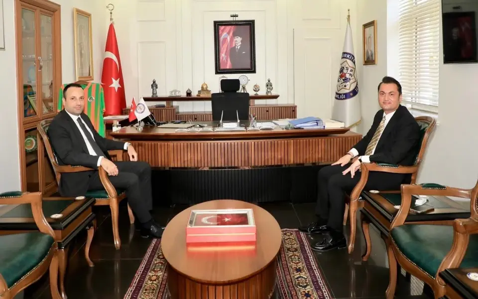 Başsavcı Vekili Kocahan’dan Kaymakam Öztürk’e ziyaret