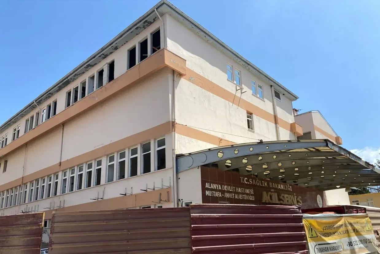Alanya’daki eski devlet hastanesi alanı için sağlık kompleksi planı