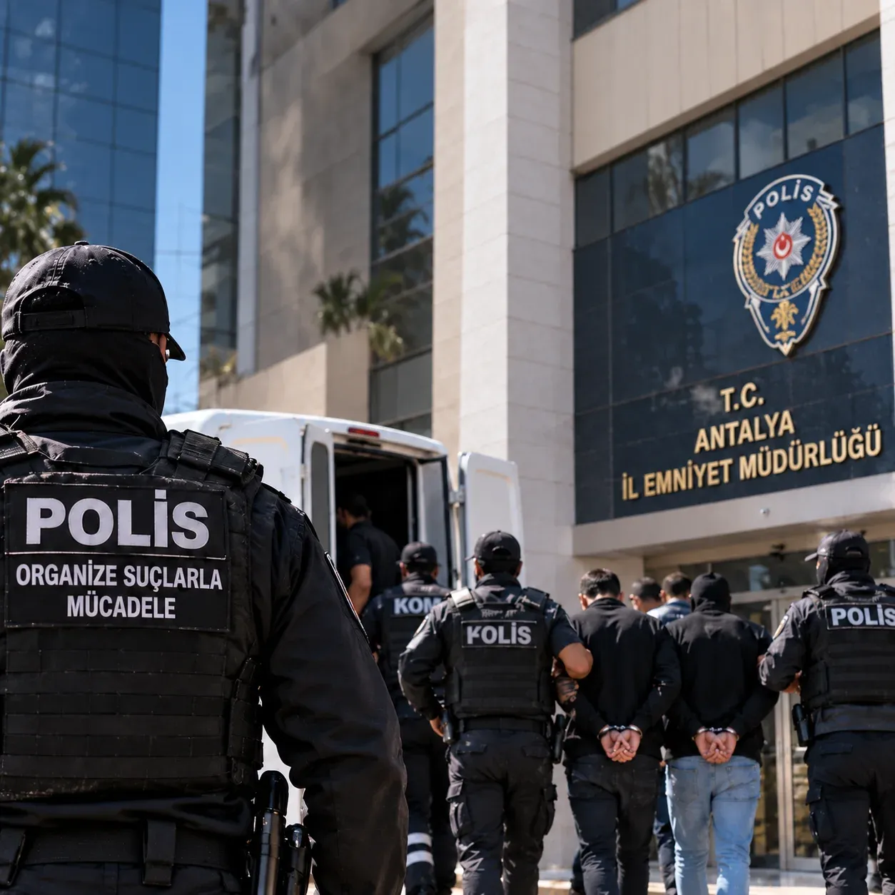 В Анталье задержаны 10 человек по делу о публикациях, восхваляющих преступные группировки