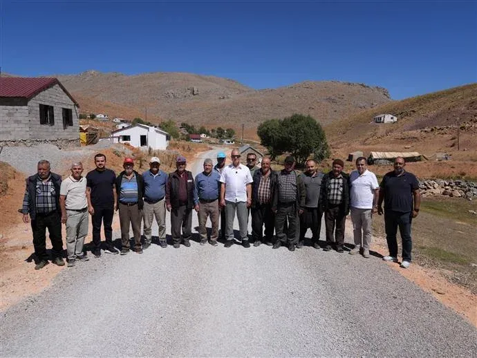 Alanya’dan Konya’ya uzanan yayla yolunda 10 kilometrelik asfalt tamamlandı