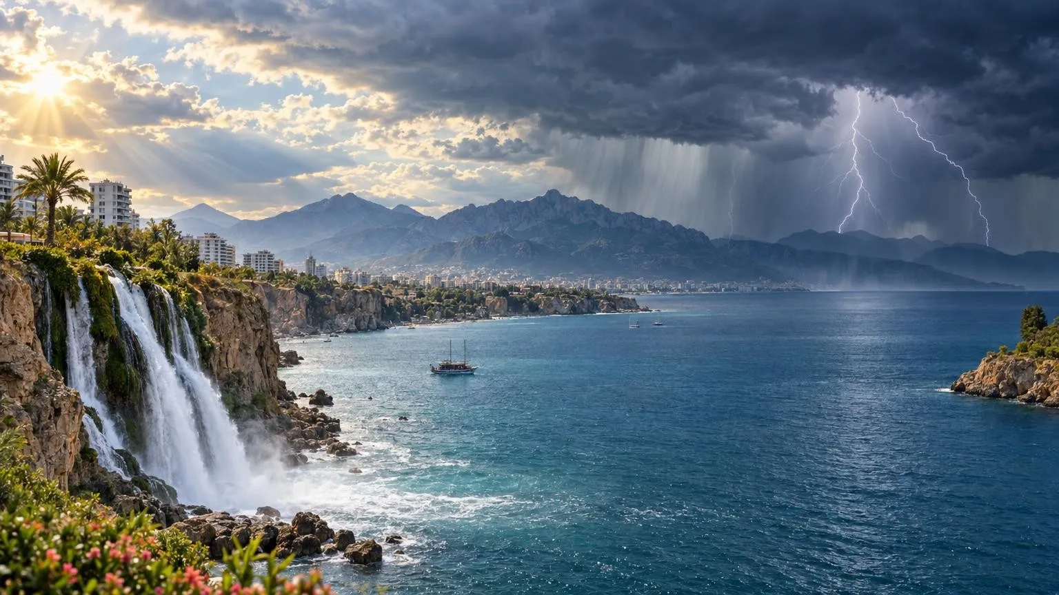 Forecast for heavy rain in Antalya on 8 October: Temperatures are set to rise to 26 degrees