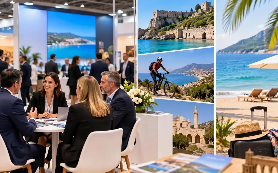 Alanya, Antalya Turizm Fuarı’nda 2027 sezonu için iş görüşmeleri yapacak — Yapay zekâ ile oluşturulmuş temsili görsel