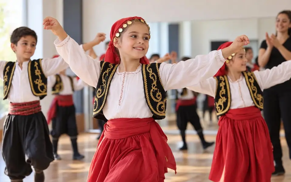Manavgat’ta ücretsiz çocuk halk oyunları kurslarına başvurular 12-23 Ekim’de — Yapay zekâ ile oluşturulmuş temsili görsel