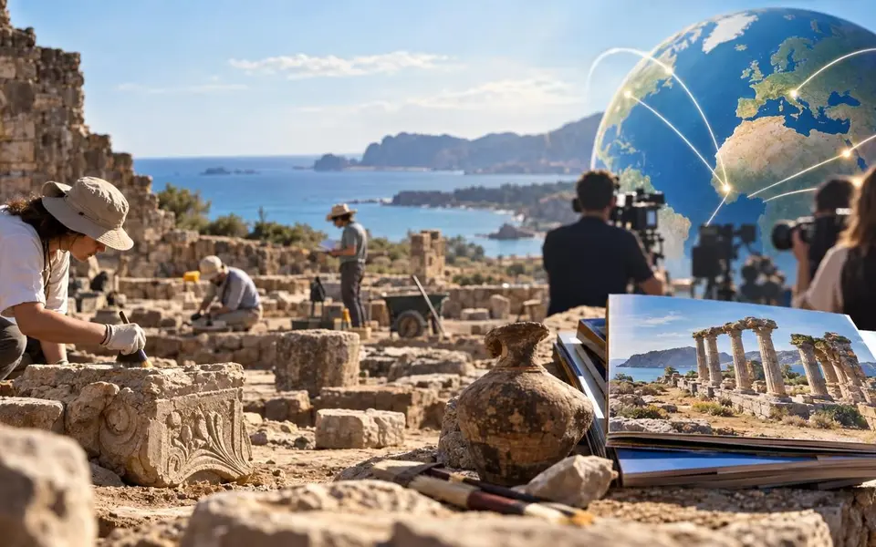 ALKÜ’nün Selinus araştırmaları National Geographic’in gündeminde — Yapay zekâ ile oluşturulmuş temsili görsel