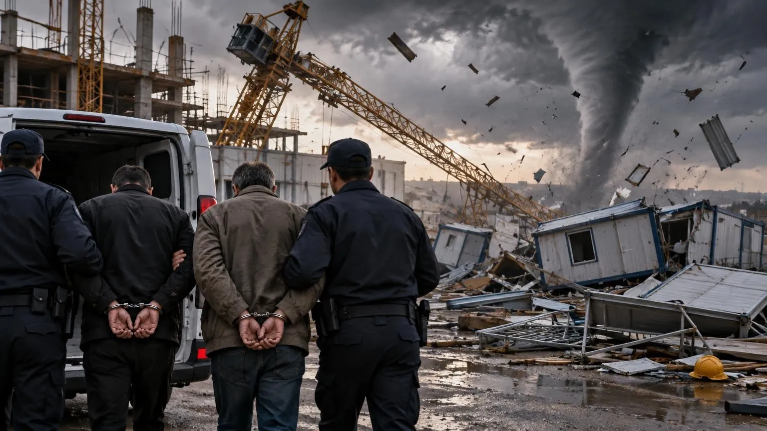 Antalya’da 4 işçinin öldüğü hortumla ilgili soruşturmada 2 gözaltı — Yapay zekâ ile oluşturulmuş temsili görsel