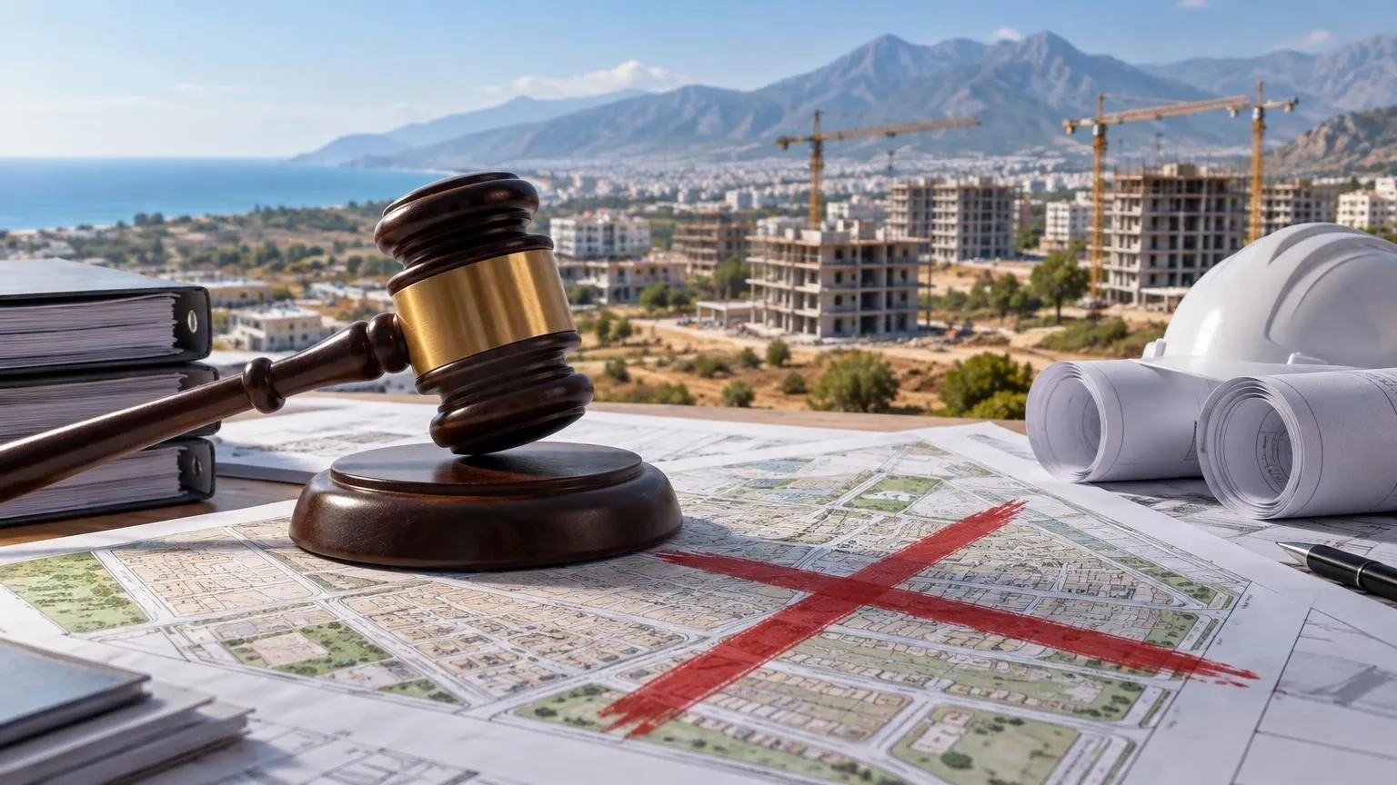 Antalya Çalkaya’da parselasyon planı iptal edildi, çözüm çalışması sürüyor — Yapay zekâ ile oluşturulmuş temsili görsel