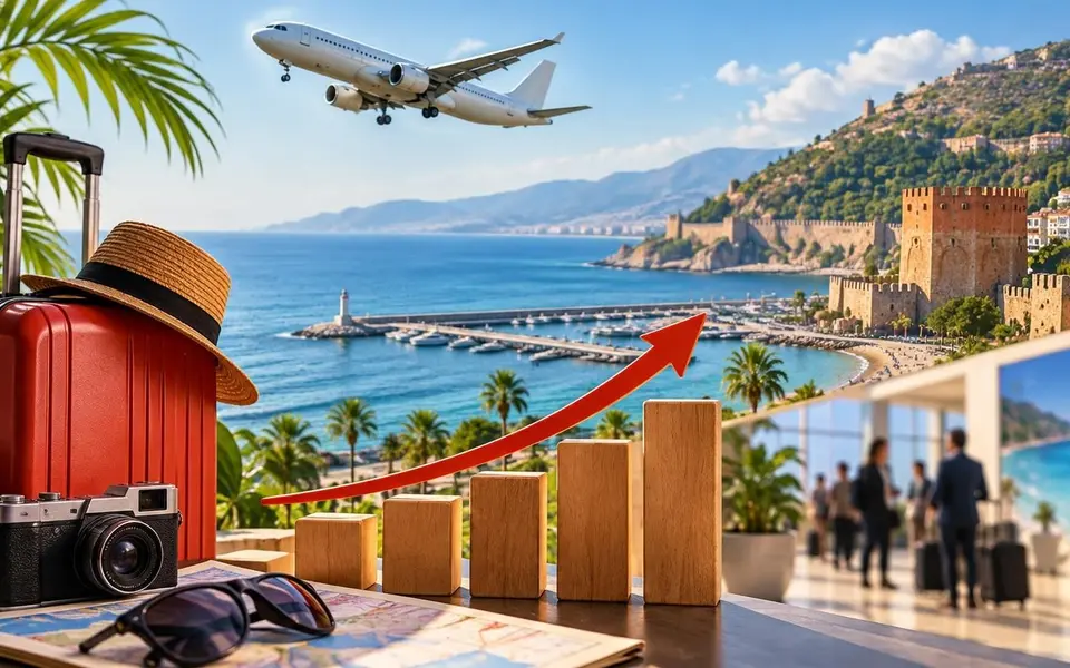 Alanya’da Jet2 satışları yüzde 6, Jolly Tur misafir sayısı yüzde 48 arttı — Yapay zekâ ile oluşturulmuş temsili görsel