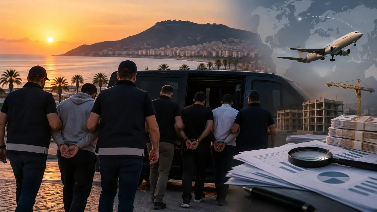 Alanya’da Çavuşoğlu’nun ölümüyle anılan M.Ş.’nin ortağına gözaltı iddiası — Yapay zekâ ile oluşturulmuş temsili görsel