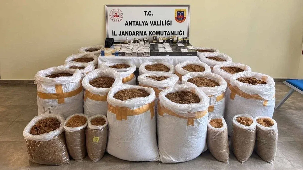 Döşemealtı’nda Kaçak Tütün Operasyonu! — SonAlanya.com