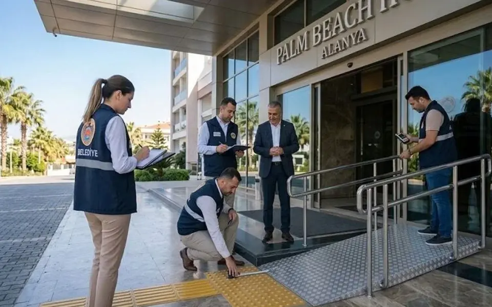 Alanya Belediyesi’nden Engelsiz Turizm Hamlesi: 71 Otelde Erişilebilirlik Denetimi — Manşet Alanya