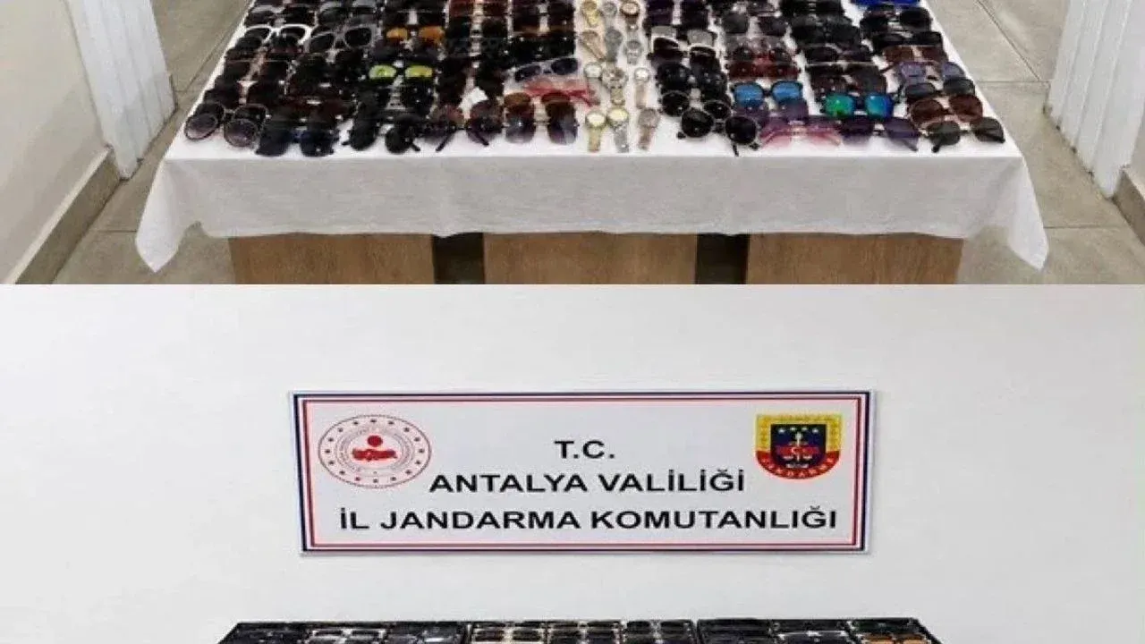 Konyaaltı ve Manavgat'ta kaçakçılık araması: 3 bin 940 gözlük ele geçirildi