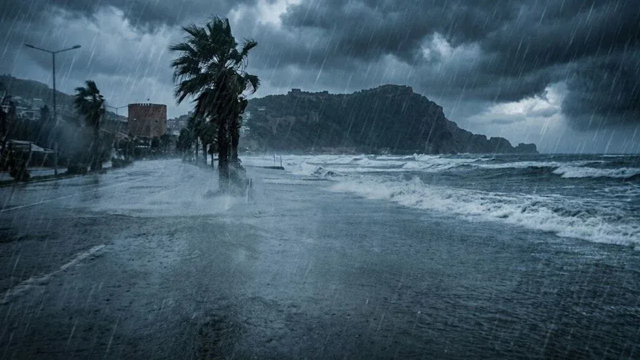 Heavy downpour warning for Alanya: Temperatures may drop to 17 degrees