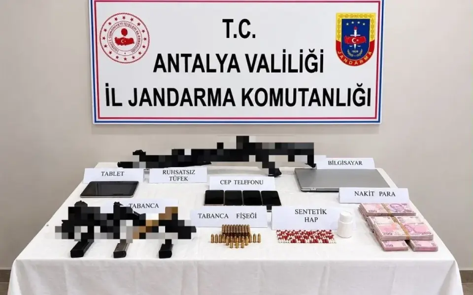 Manavgat’ta işletmeye silahlı saldırı soruşturmasında 5 şüpheli yakalandı
